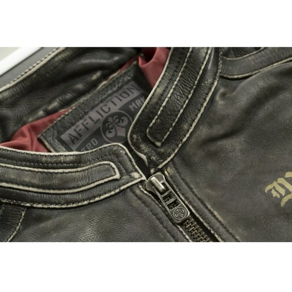 AFFLICTION Men's Jacket FAST MOTORS JACKET Limited - Picture 9 of 11